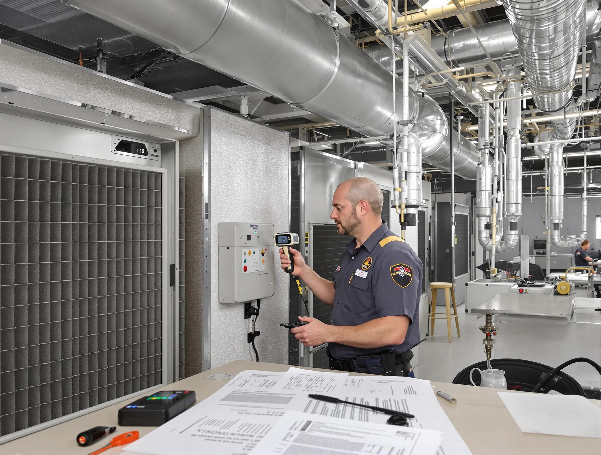 Professional filter system inspection by Woonsocket Air Duct Cleaning in Woonsocket