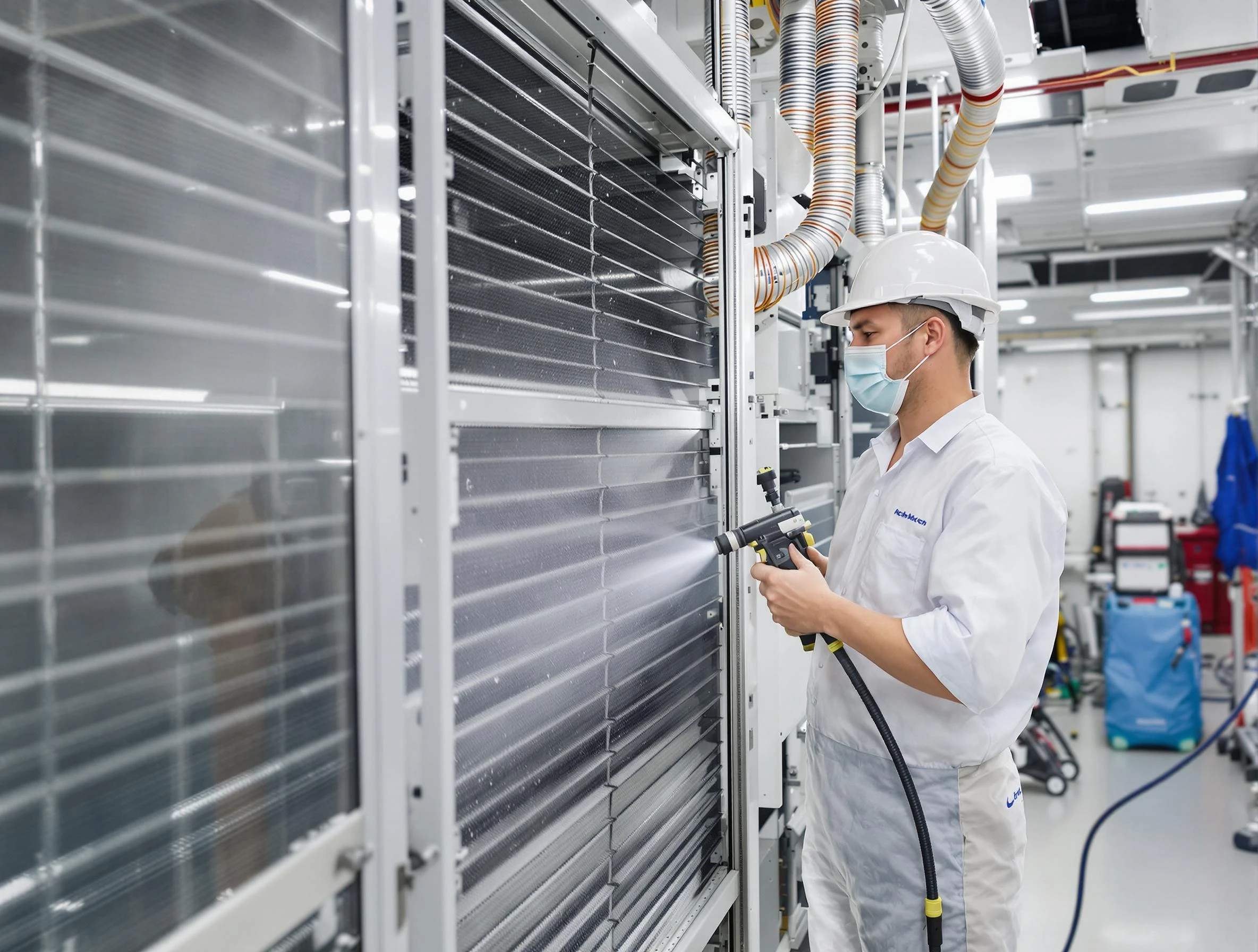 Professional AC coil cleaning by Woonsocket Air Duct Cleaning in Woonsocket