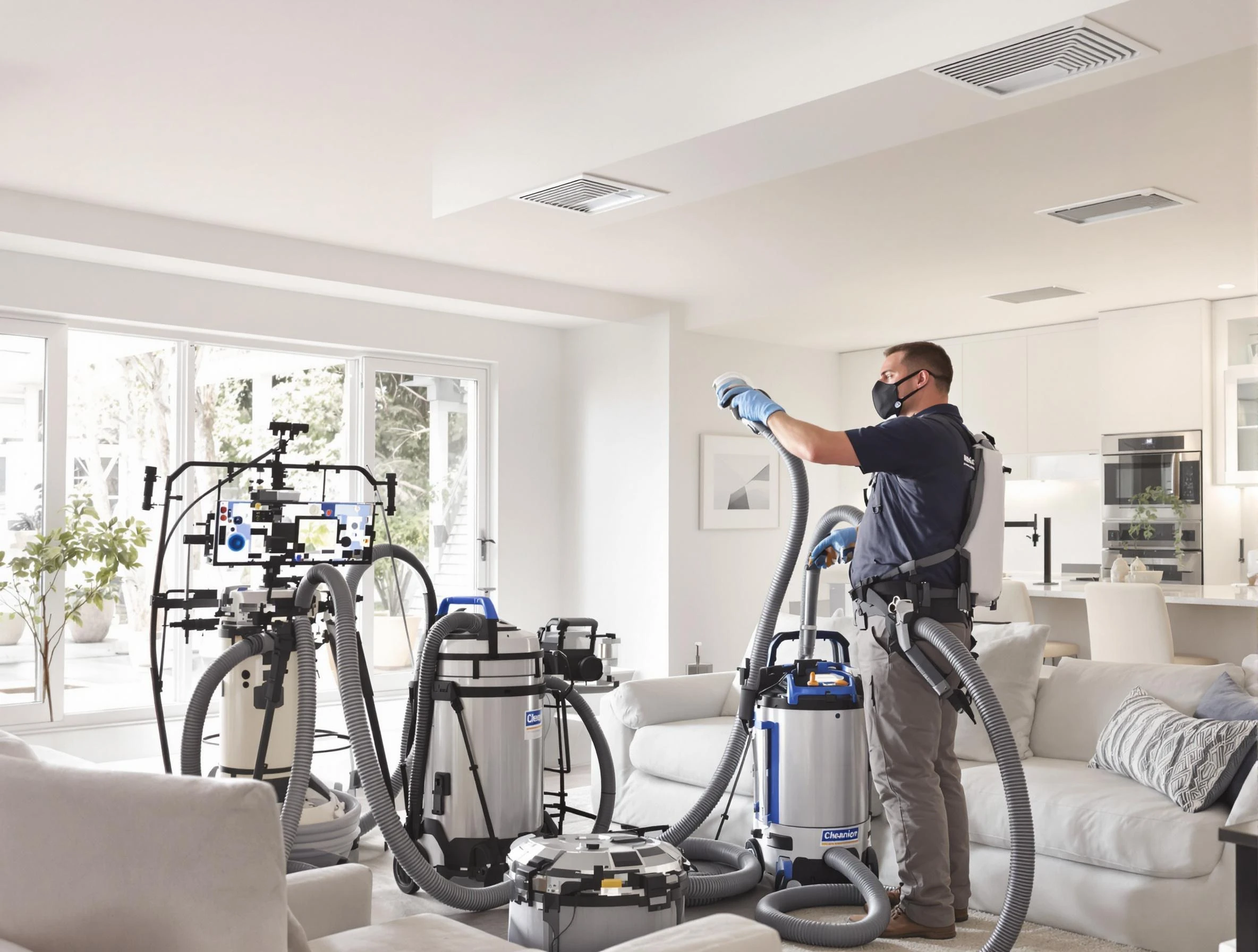 Professional AC duct cleaning by Woonsocket Air Duct Cleaning in Woonsocket