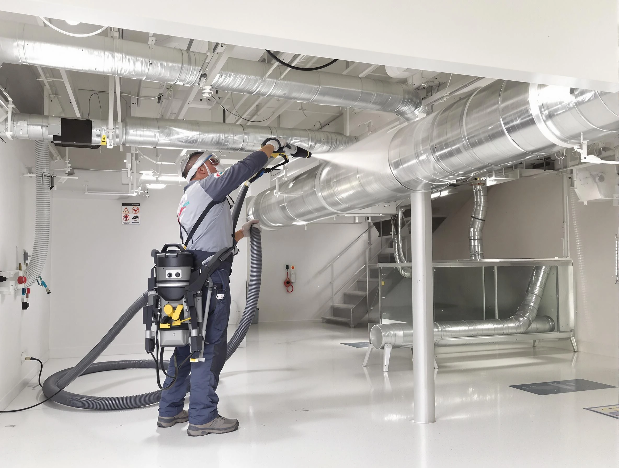 Professional central duct cleaning by Woonsocket Air Duct Cleaning in Woonsocket