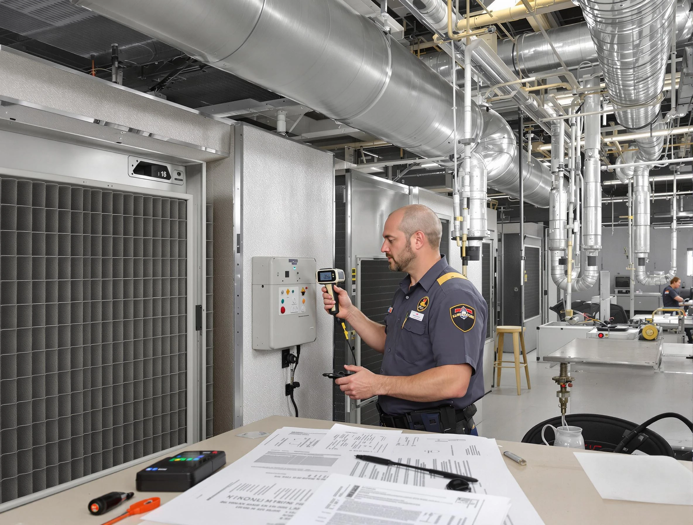 Professional filter system inspection by Woonsocket Air Duct Cleaning in Woonsocket