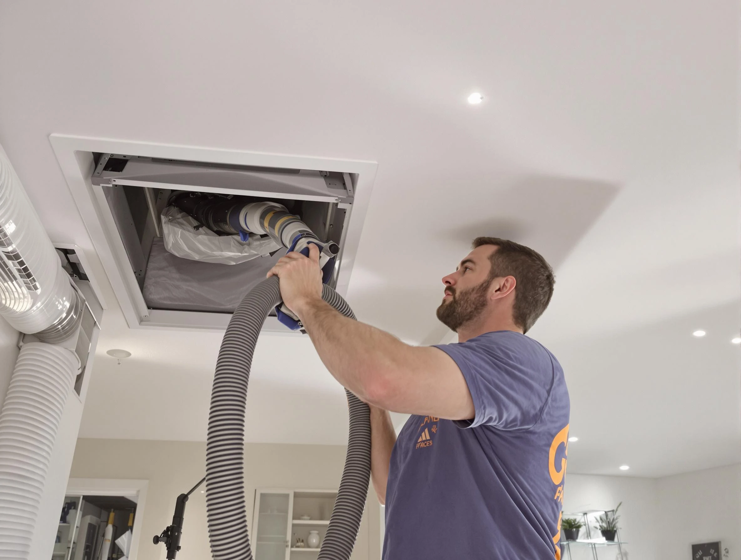 Precision indoor duct cleaning by Woonsocket Air Duct Cleaning in Woonsocket