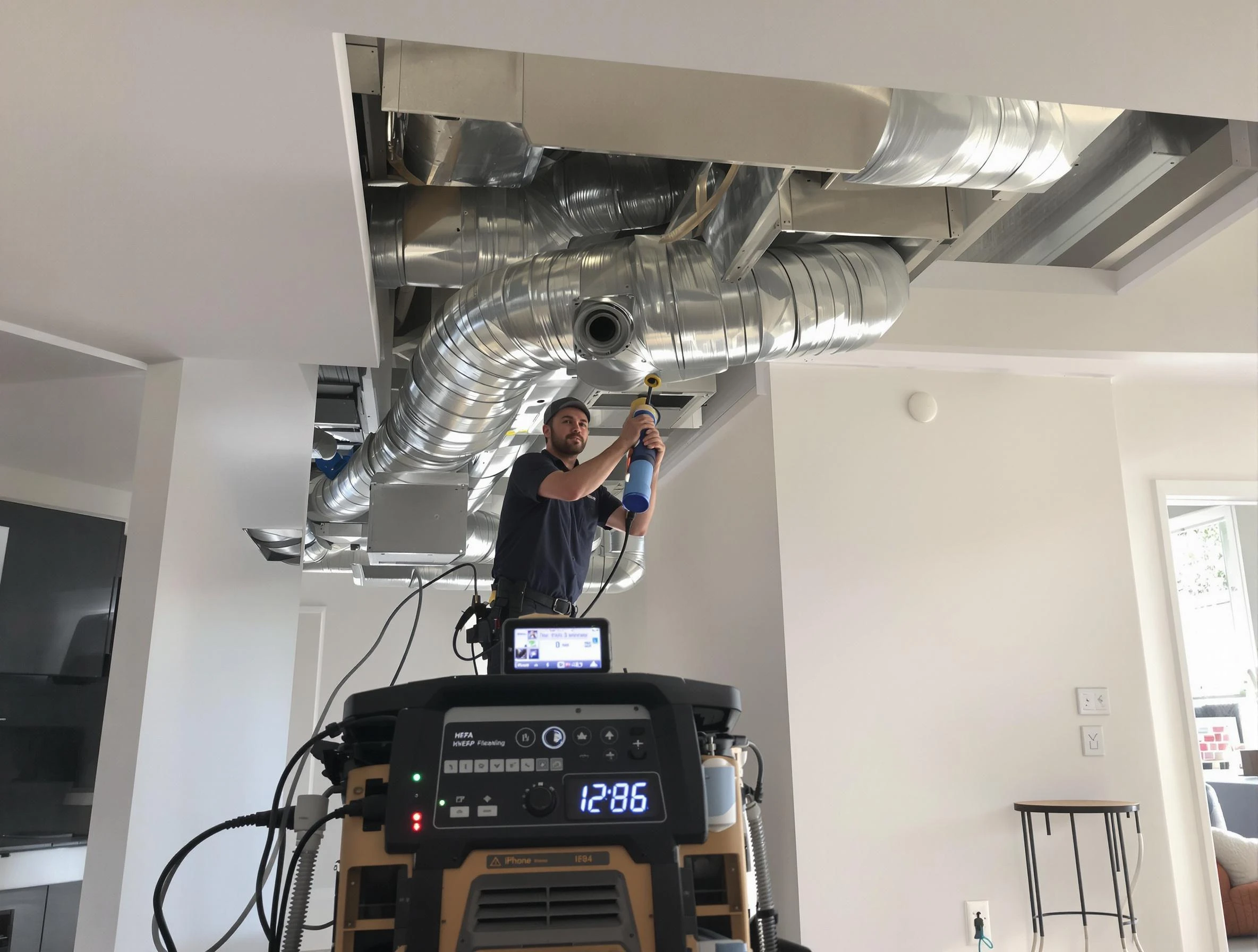 Advanced pure air duct cleaning by Woonsocket Air Duct Cleaning in Woonsocket
